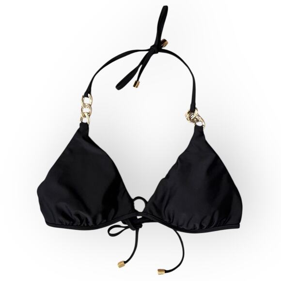 L'AGENCE Annabelle Solids Triangle Bikini Top Size Large - Picture 4 of 8